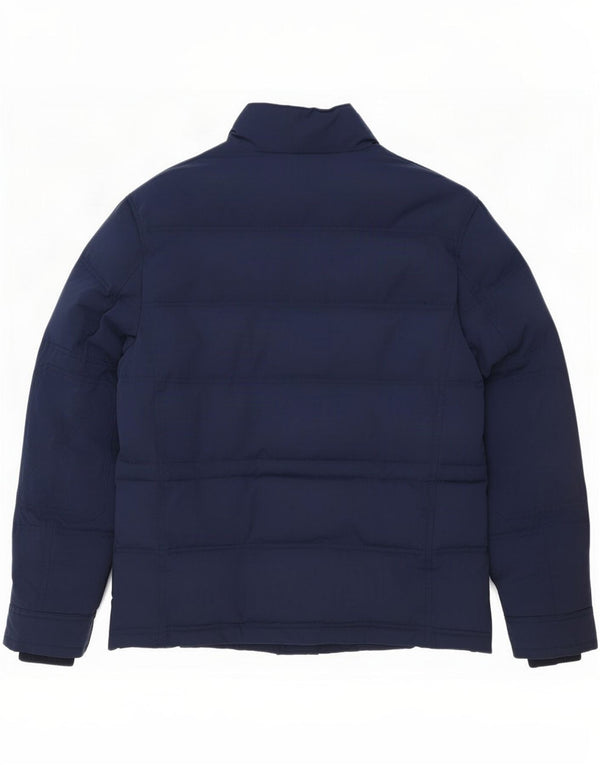 Crew Clothing Męska ocieplana kurtka UK 40, duża, granatowa, bawełniana