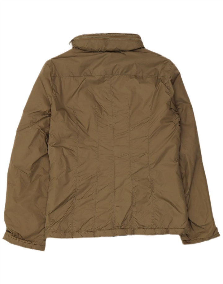 Damska kurtka wiatrówka z kapturem Kappa UK 18 XL Khaki