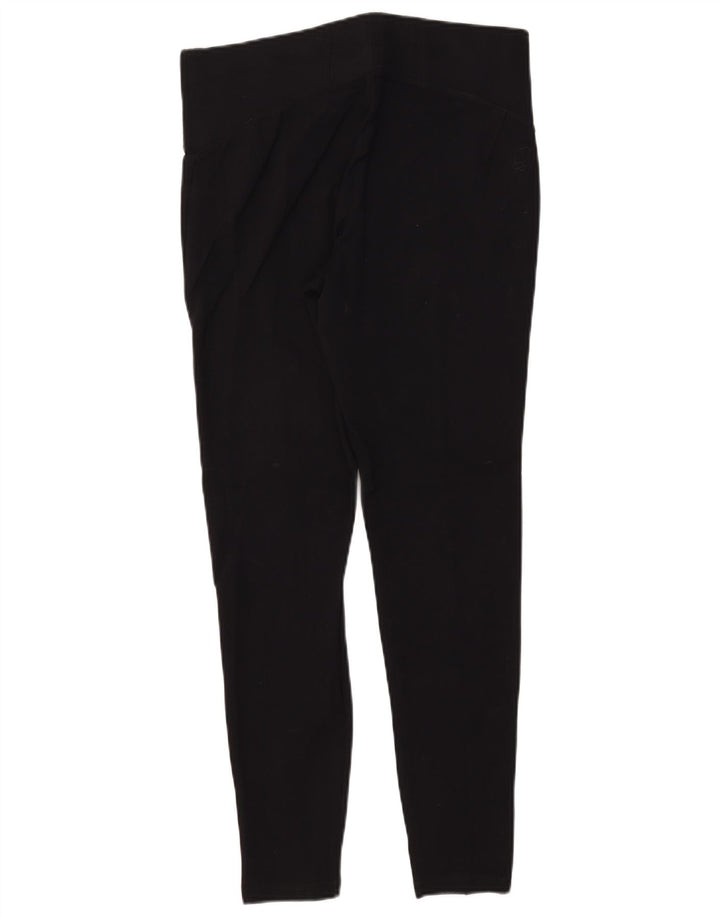 Legginsy damskie MARKS & SPENCER UK 14, duże, czarne, wiskozowe
