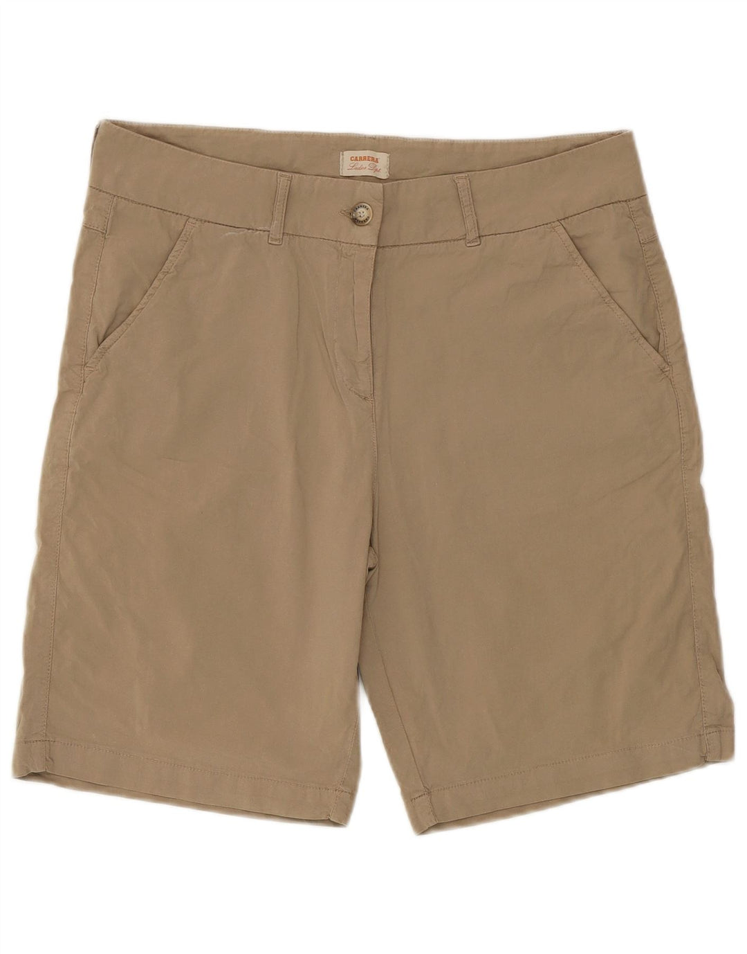 Damskie spodenki chino CARRERA IT 46 duże W31 beżowa bawełna