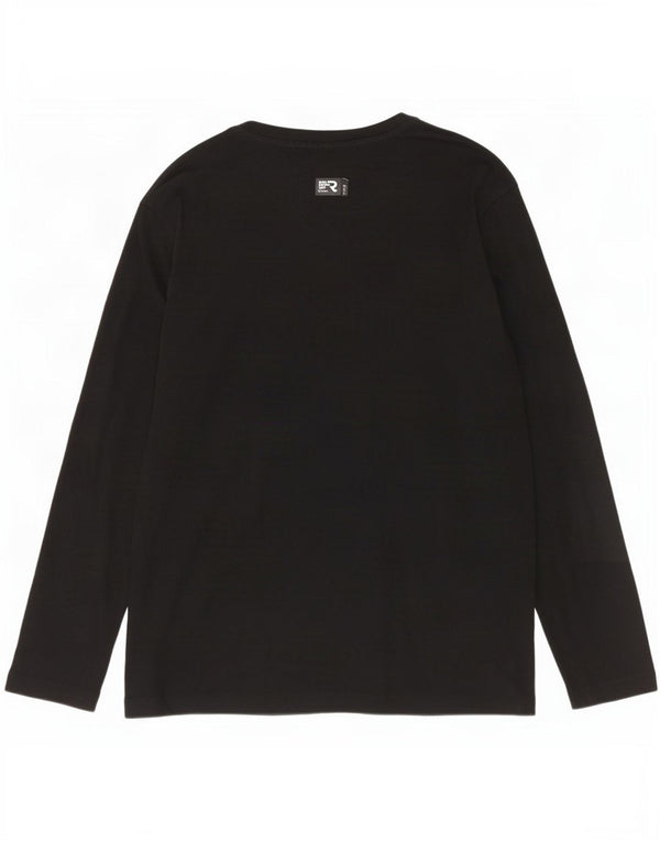 G-Star Mens Graphic Top Long Sleeve XL Black