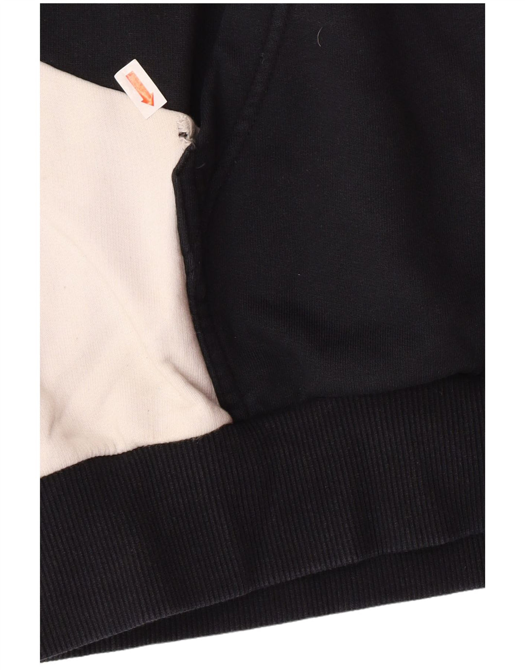 Męski sweter z kapturem i grafiką PUMA, duży, czarny, bawełniany z blokami kolorów