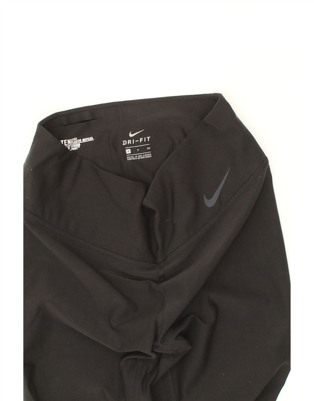 NIKE Womens Dri Fit Leggings UK 10 Small Black Vintage Nike and Second-Hand Nike from Messina Hembry 