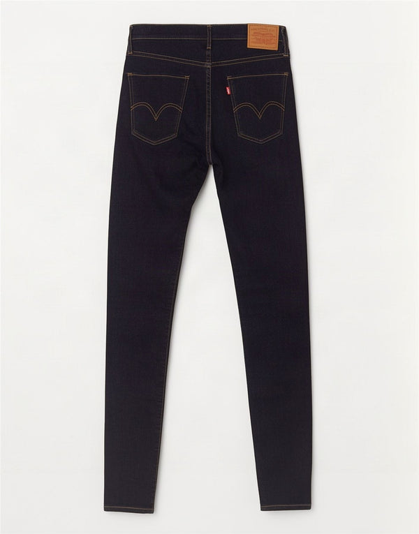 Damskie jeansy Levi's Mile High Super Skinny W28 L30 Granatowa bawełna