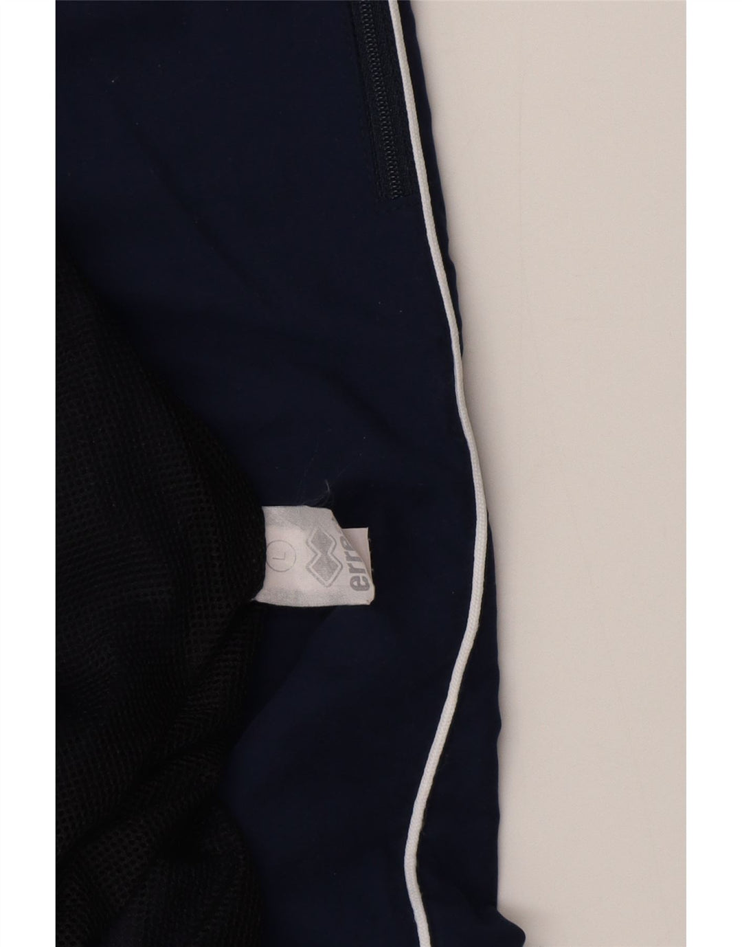 Męskie spodnie dresowe ERREA, duże, granatowe, z poliestru w blokach kolorów