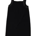 STEFANEL Womens Sleeveless Shift Dress EU 38 Medium Black Vintage Stefanel and Second-Hand Stefanel from Messina Hembry 