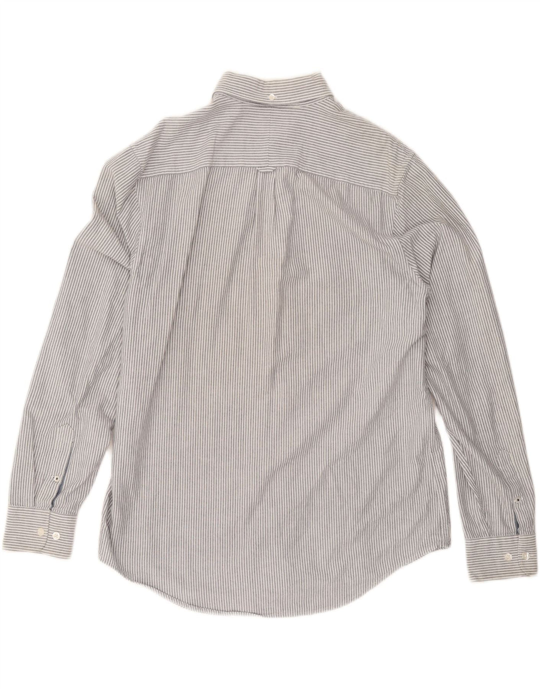 Koszula męska Penguin Heritage Slim Fit, duża, szara w prążki