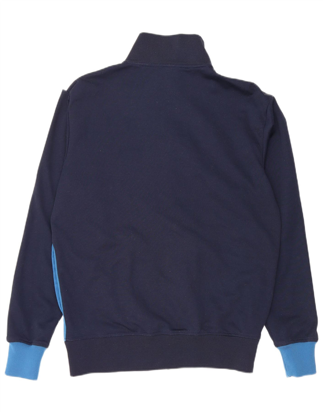 Męska kurtka dresowa Ellesse, średnia, granatowa, bawełniana w bloki kolorów