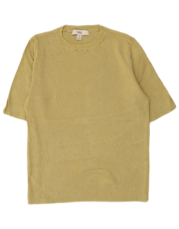 T-shirt damski Marks & Spencer Top UK 12, średnio zielona wiskoza