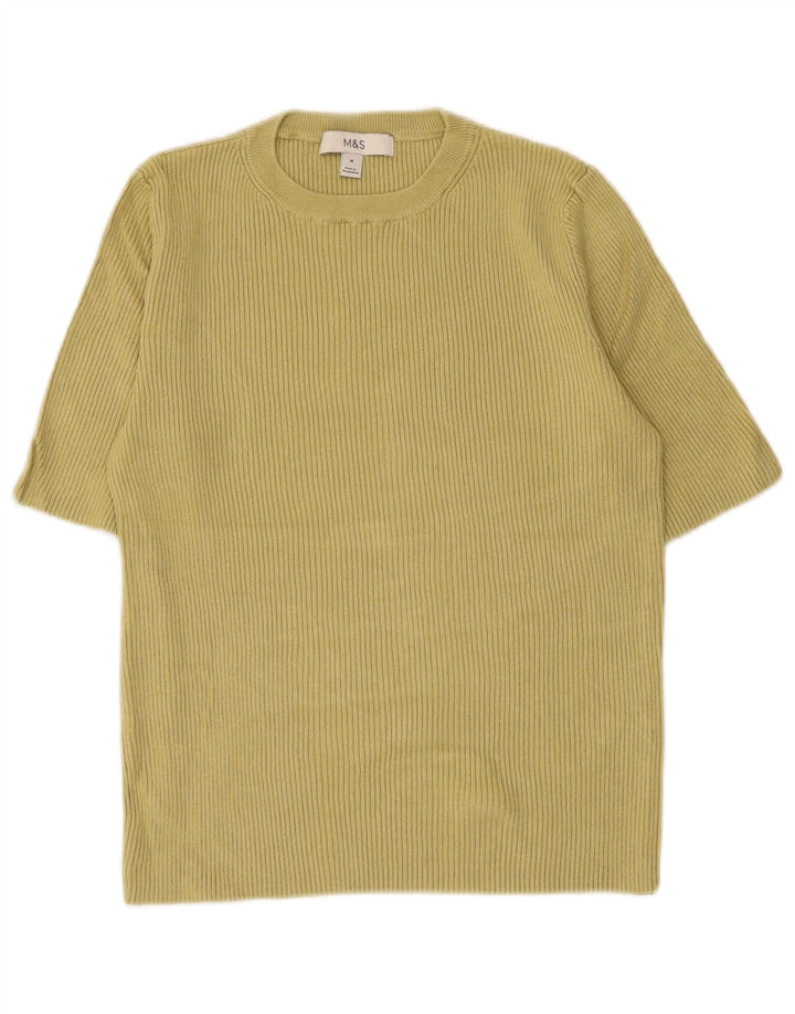 T-shirt damski Marks & Spencer Top UK 12, średnio zielona wiskoza