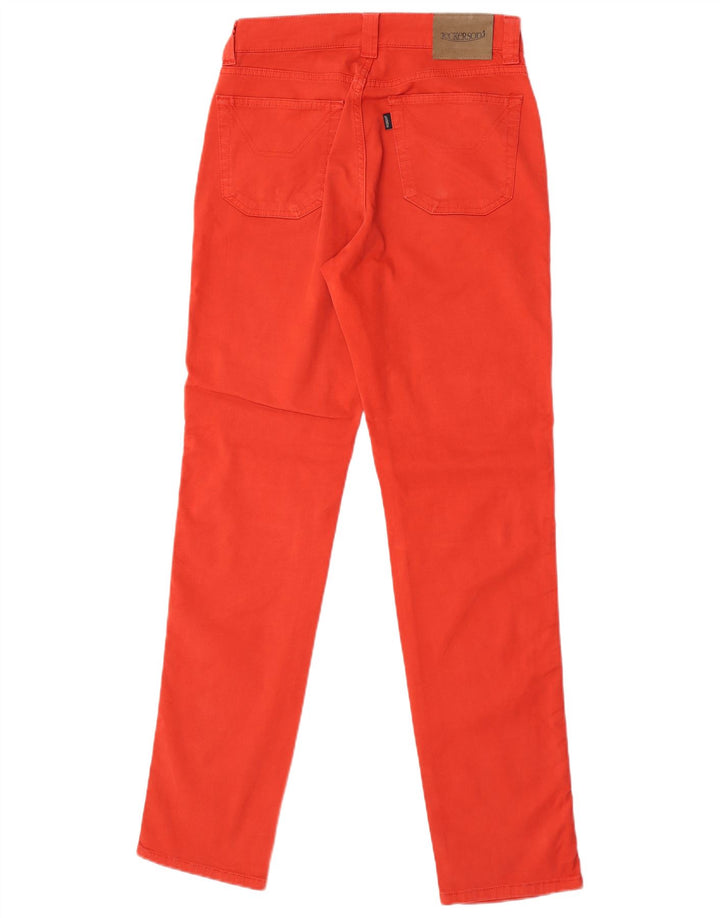 Jeansy damskie Jeckerson W30 L32 Czerwone bawełniane