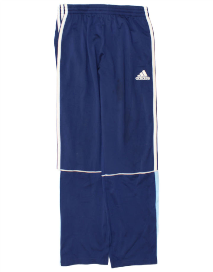 Męskie spodnie dresowe Adidas UK 38/40 Średni niebieski poliester