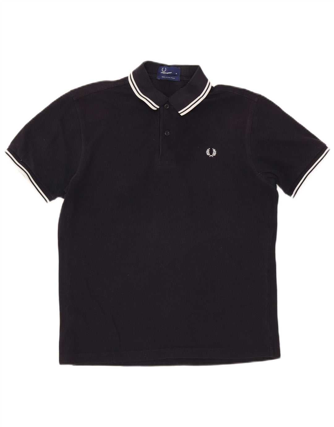 Męska koszulka polo Fred Perry, średnia, granatowa, bawełniana