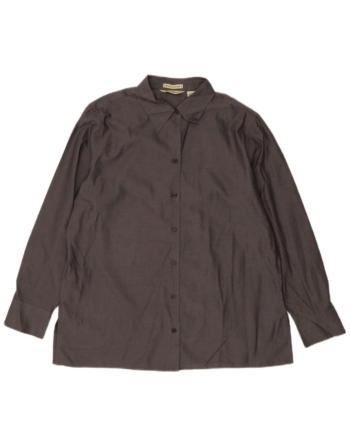 Koszula damska EDDIE BAUER UK 18 XL, szara, bawełniana