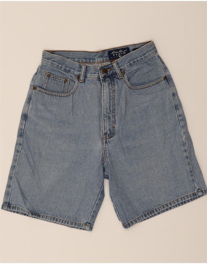 EDDIE BAUER Womens Denim Shorts US 8 Medium W28 Blue Cotton Vintage Eddie Bauer and Second-Hand Eddie Bauer from Messina Hembry 