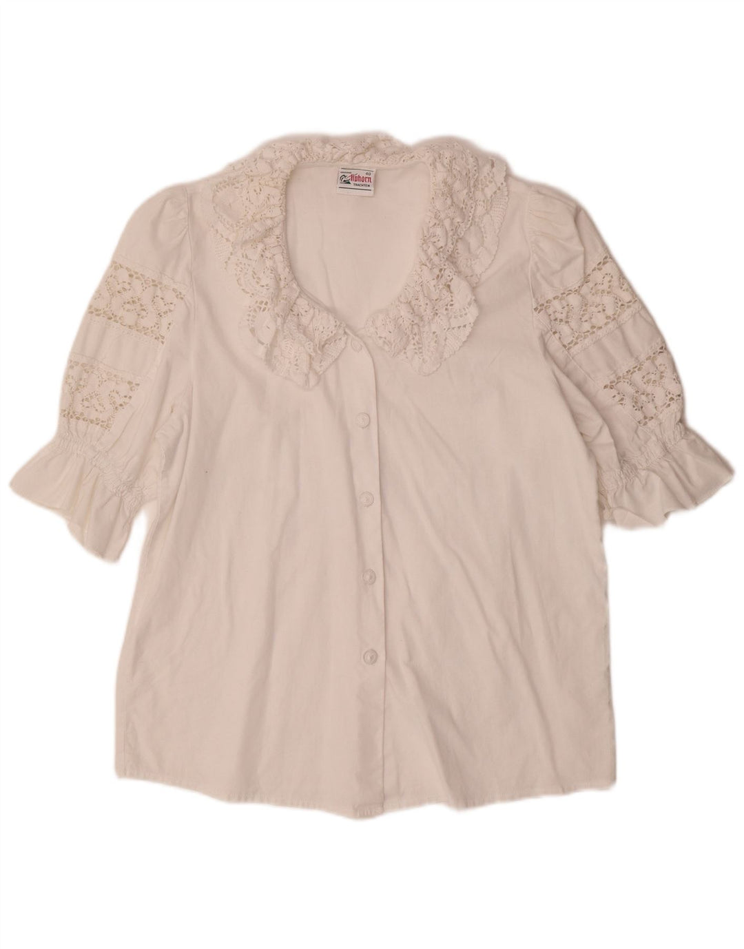 Damska bluzka koszulowa ALPHORN IT 40 Średnia biel