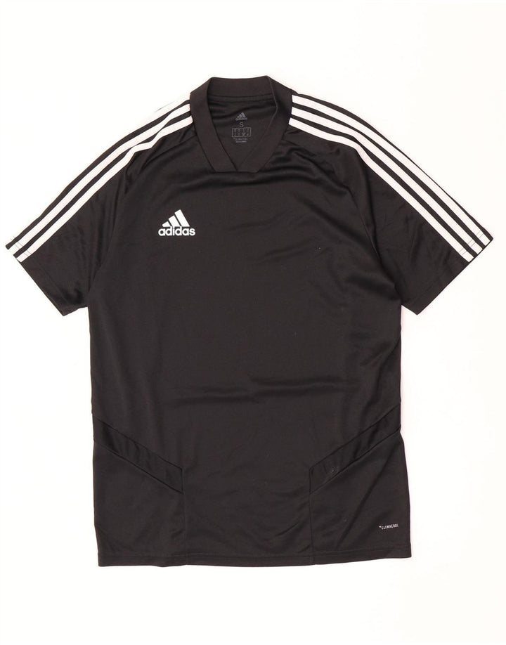 Adidas Męska koszulka Climacool Top, mała, czarna, z poliestru
