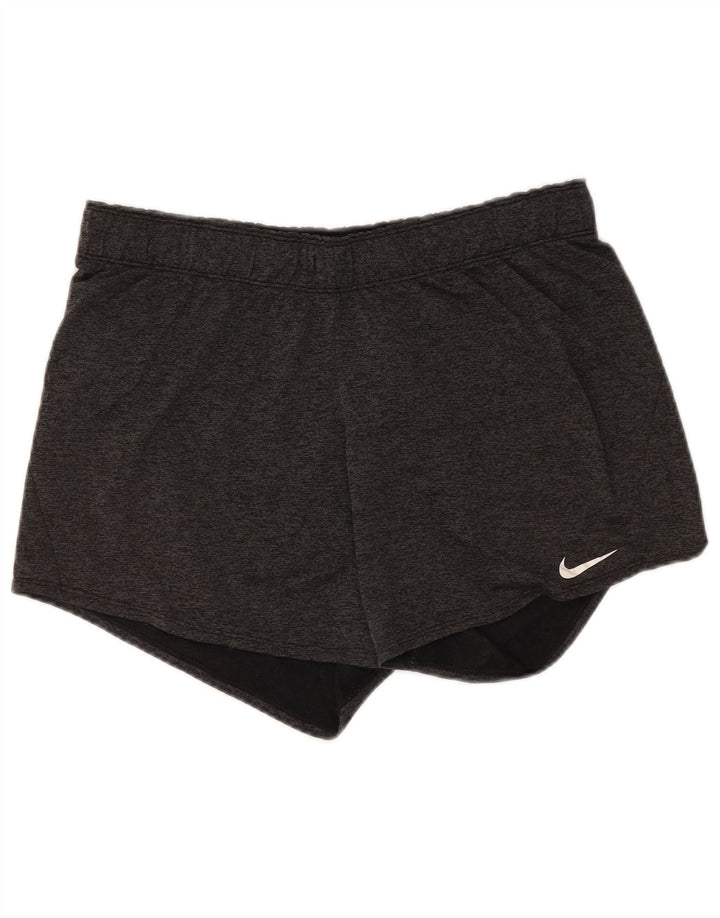 Męskie spodenki sportowe Nike Dri Fit, duże, szare, z poliestru