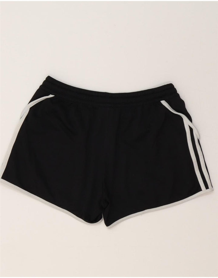 Damskie spodenki sportowe ADIDAS UK 10, małe, czarne, poliestrowe