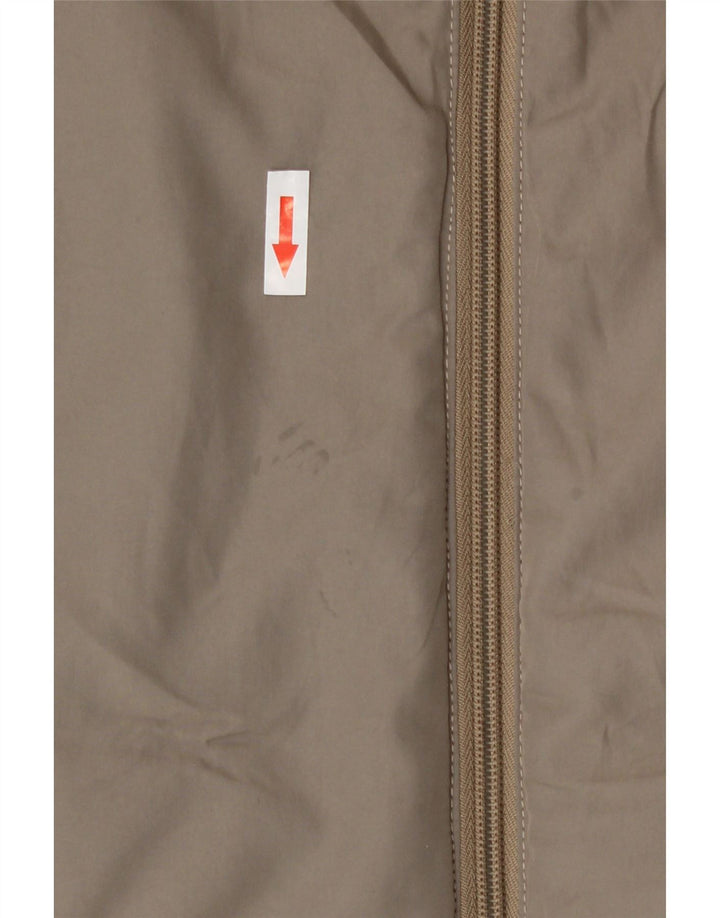 Męska ocieplana kurtka Kappa UK 40, duża, brązowa, poliamidowa