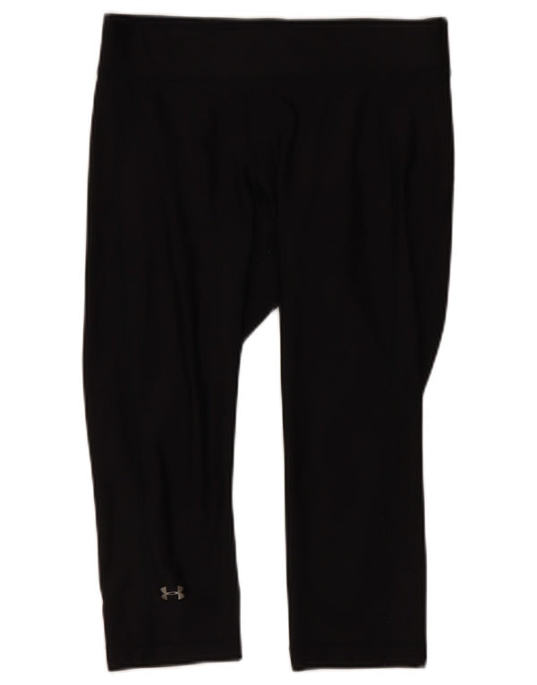 Legginsy damskie Under Armour Heat Gear Capri UK 14, duże, czarne