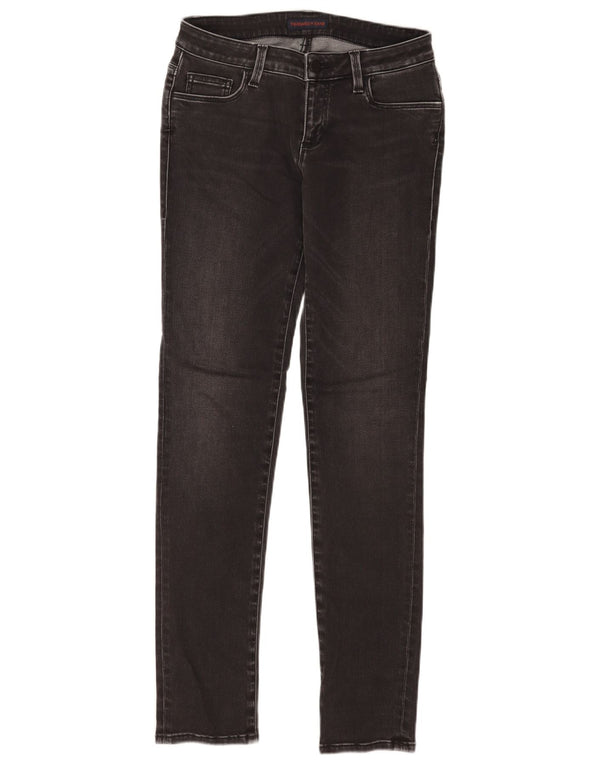 Damskie jeansy Skinny Trussardi IT 40 Small W26 L32 Szara bawełna