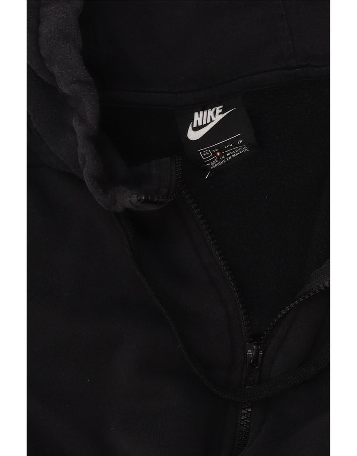 Męski sweter z kapturem i zamkiem błyskawicznym Nike XS w kolorze czarnym