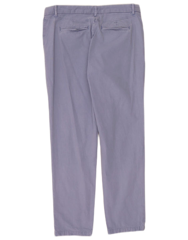 Marks & Spencer Męskie spodnie chino UK 12 Medium W32 L28 Niebieskie bawełniane