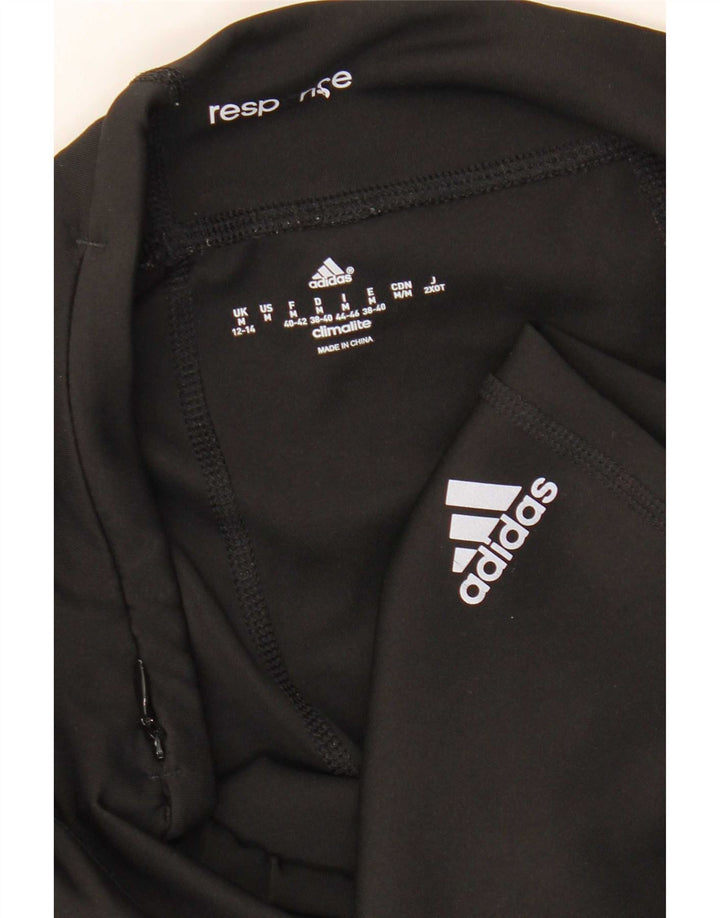 Damskie legginsy Adidas Climalite Capri UK 12/14 Średni czarny poliester