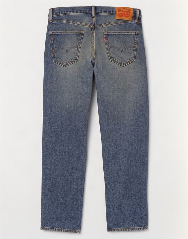 Męskie jeansy Levi's 505 Straight W34 L30 Niebieskie bawełniane