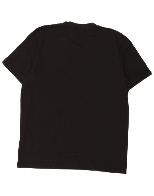T-shirt męski Reebok, duży, czarny, bawełniany