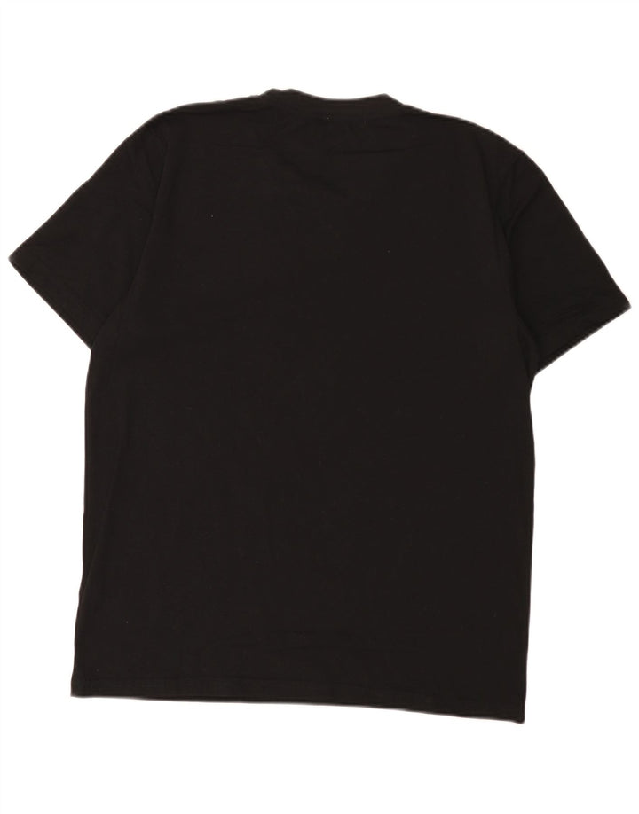 T-shirt męski Reebok, duży, czarny, bawełniany