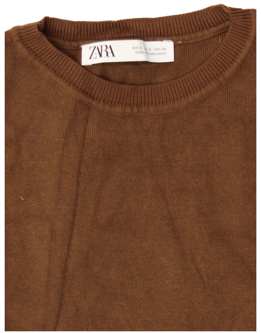 Damski podkoszulek Zara Crop Vest UK 8 Small Brown