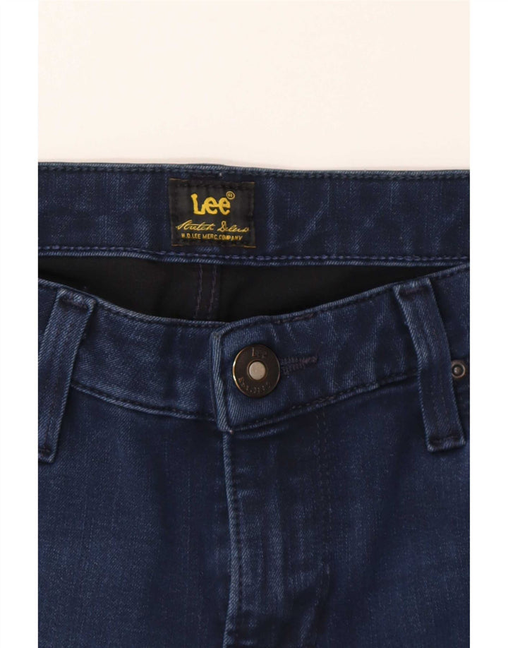 Damskie jeansy Lee Skinny W30 L30 granatowe