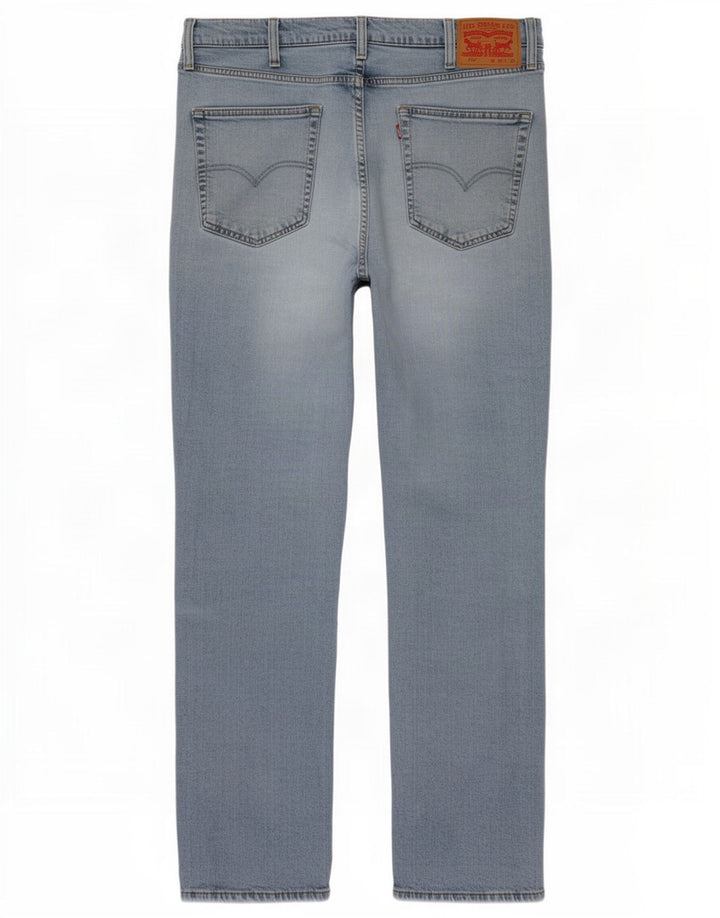 Męskie jeansy Levi's 514 Straight W38 L32 Niebieskie bawełniane