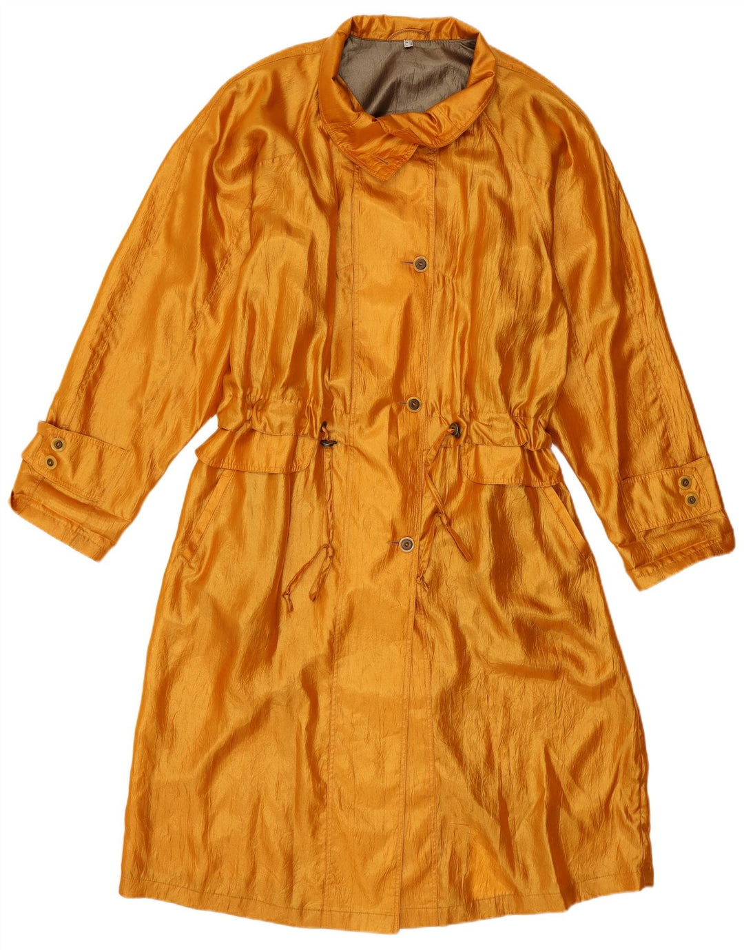 COLETTE WOLFGANG KAISER Damski płaszcz oversize UK 14, duży, złoty