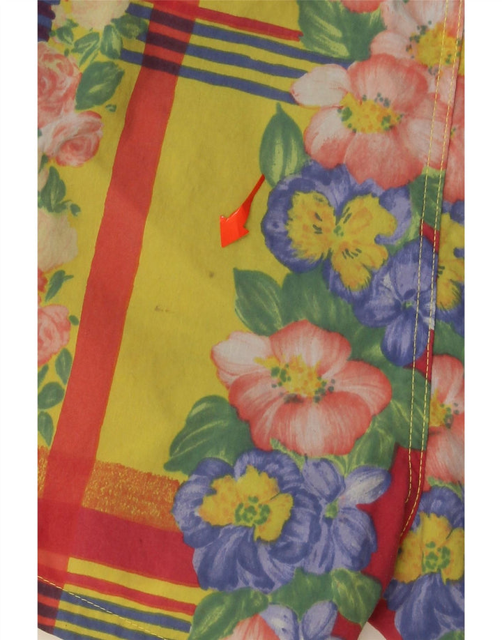 PARAH Mens Swimming Shorts IT 52 XL  Multicoloured Floral Polyamide Vintage Parah and Second-Hand Parah from Messina Hembry 