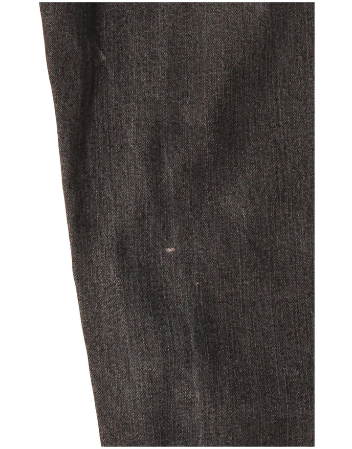 Męskie proste dżinsy TRUSSARDI W32 L32 Szara bawełna