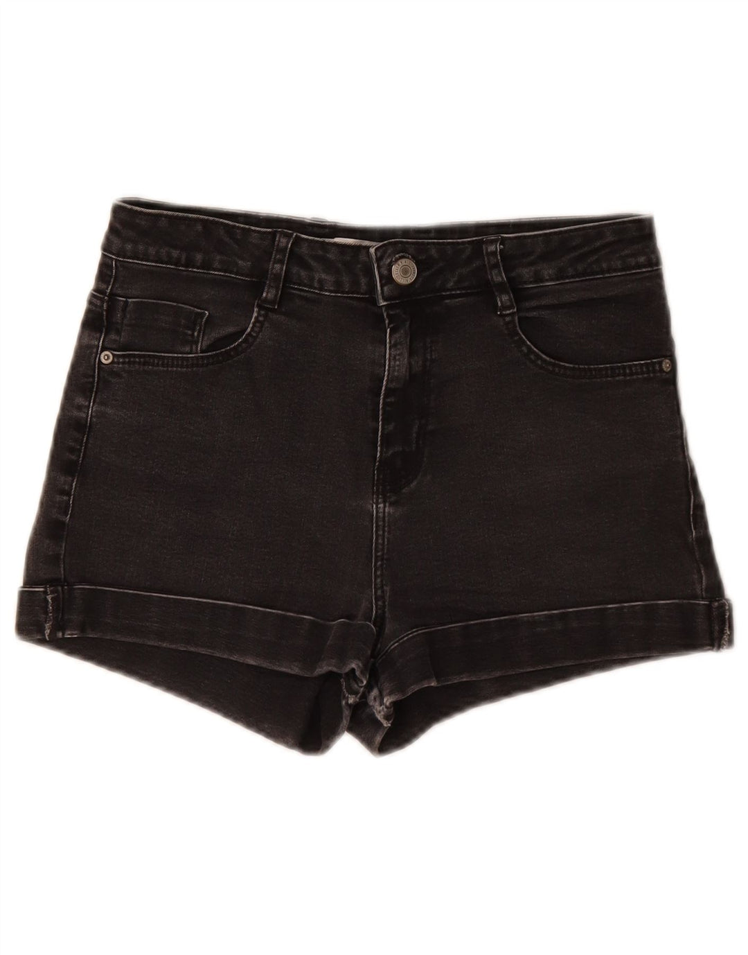 Damskie spodenki jeansowe Zara EU 36 XS W26 czarne