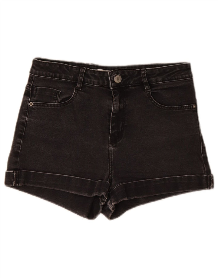 Damskie spodenki jeansowe Zara EU 36 XS W26 czarne