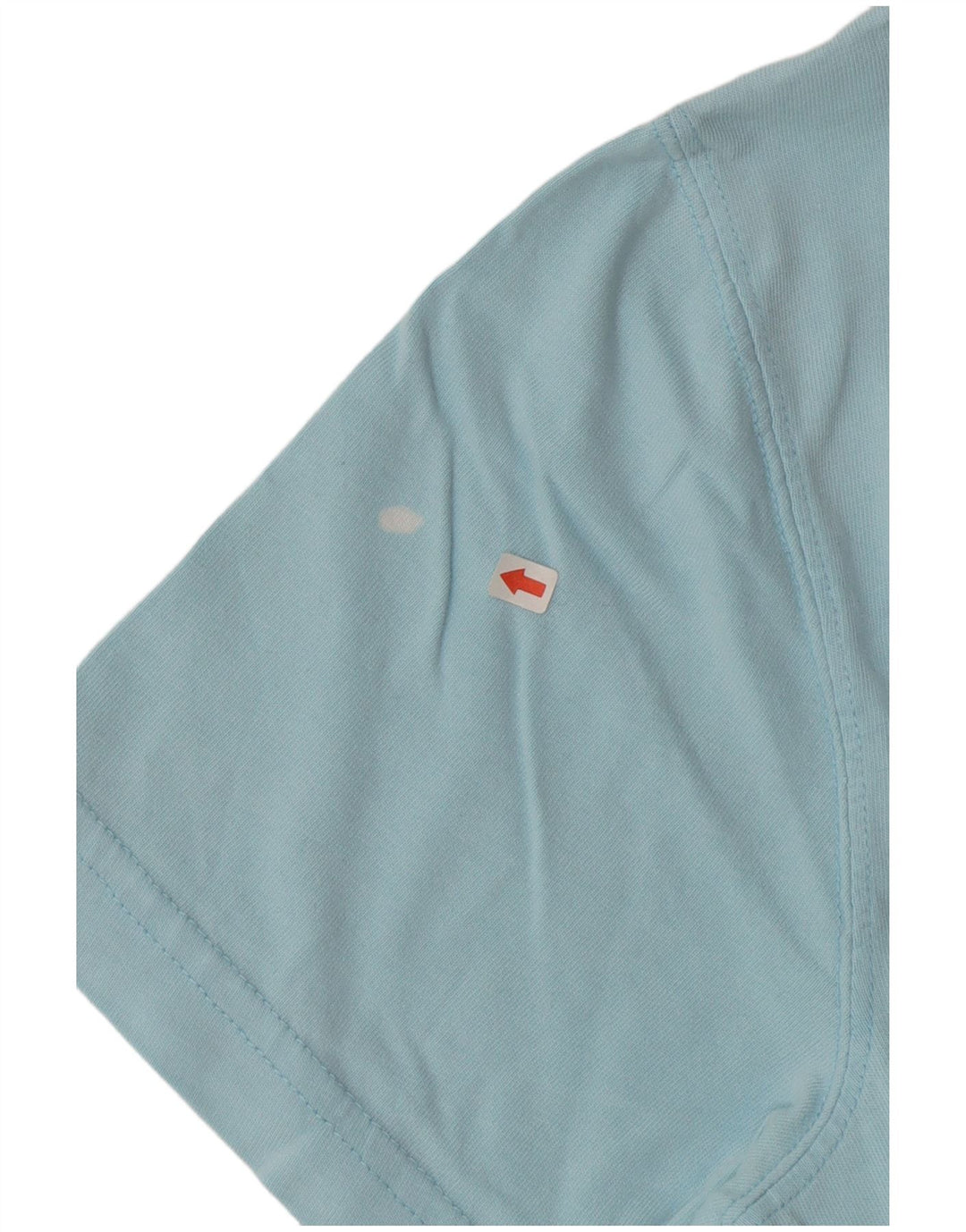 Crew Clothing Męski T-shirt Top Mały Niebieski Bawełniany