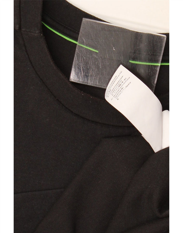 Męski sweter Hugo Boss, duży, czarny poliester