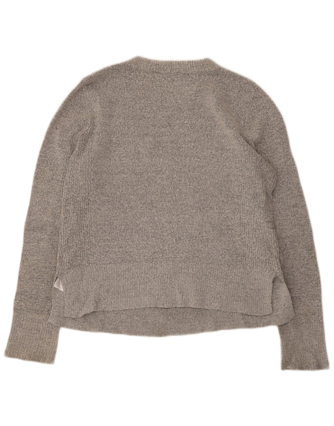 Damski sweter Oasis z dekoltem w łódkę UK 12 Średni szary akryl