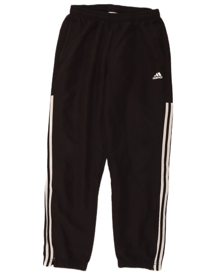ADIDAS Mens Tracksuit Trousers Joggers Medium  Black Polyester