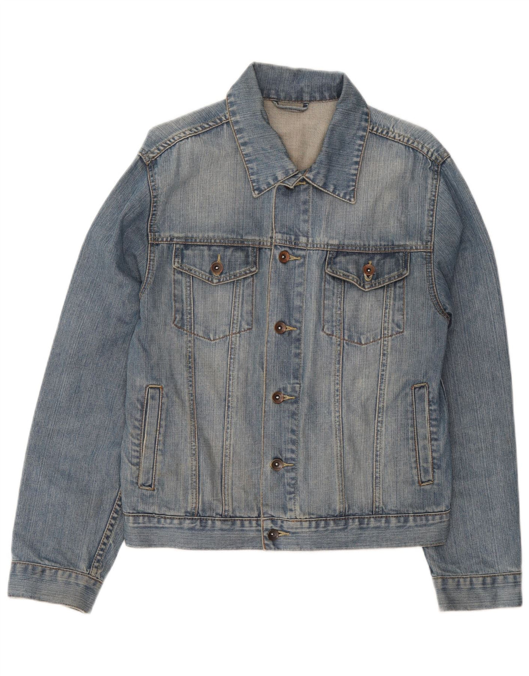 Damska kurtka dżinsowa Oviesse UK 16, duża niebieska bawełna