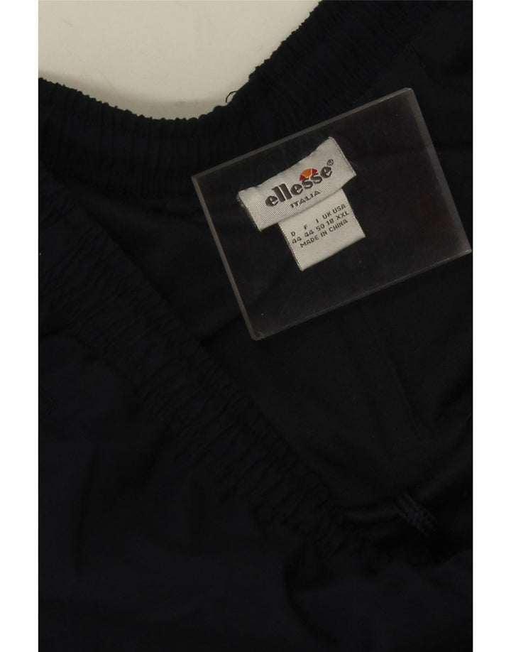 Damskie spodnie dresowe Ellesse UK 18 XL, granatowe, poliestrowe