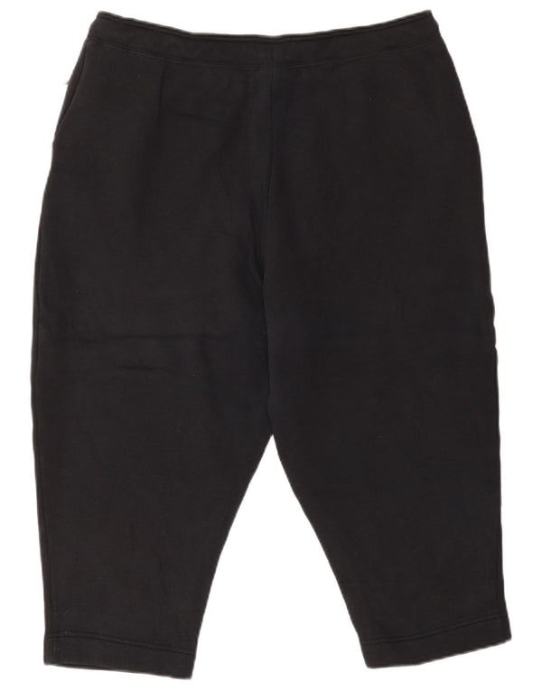 Damskie spodenki sportowe Nike UK 18 XL, czarne, bawełniane