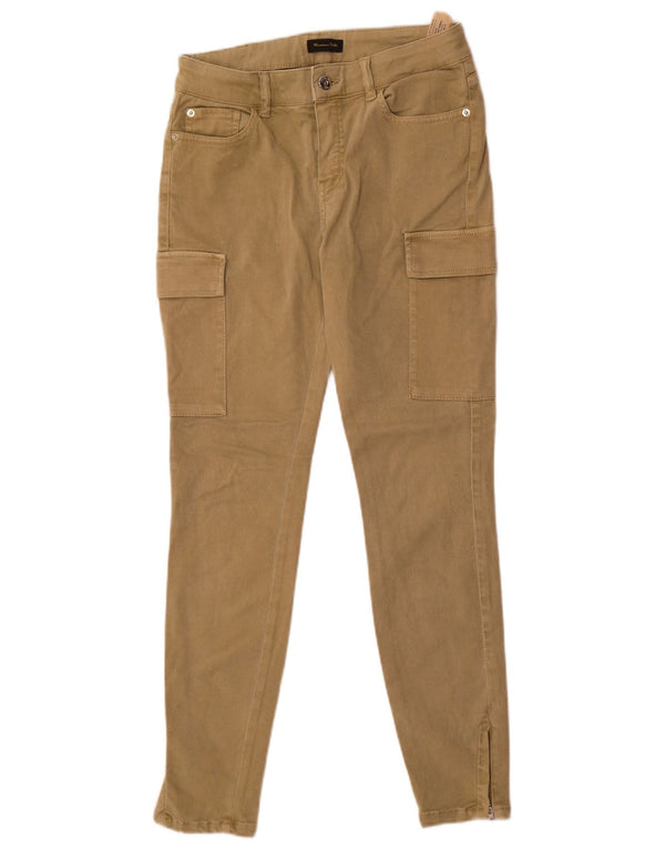 Spodnie damskie Massimo Dutti Skinny Cargo EU 40 Medium W30 L29 Khaki