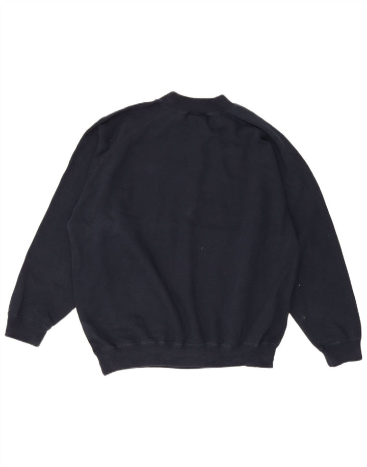 Damska bluza Puma Graphic Jumper UK 16, duża, granatowa