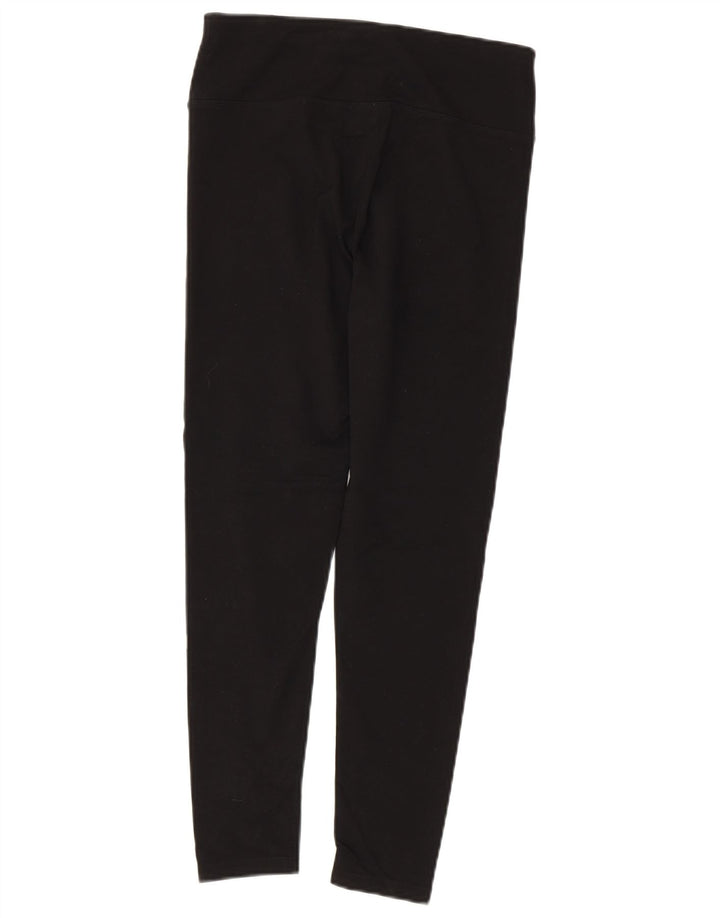 Damskie legginsy Dkny Graphic Crop UK 12 Medium Black